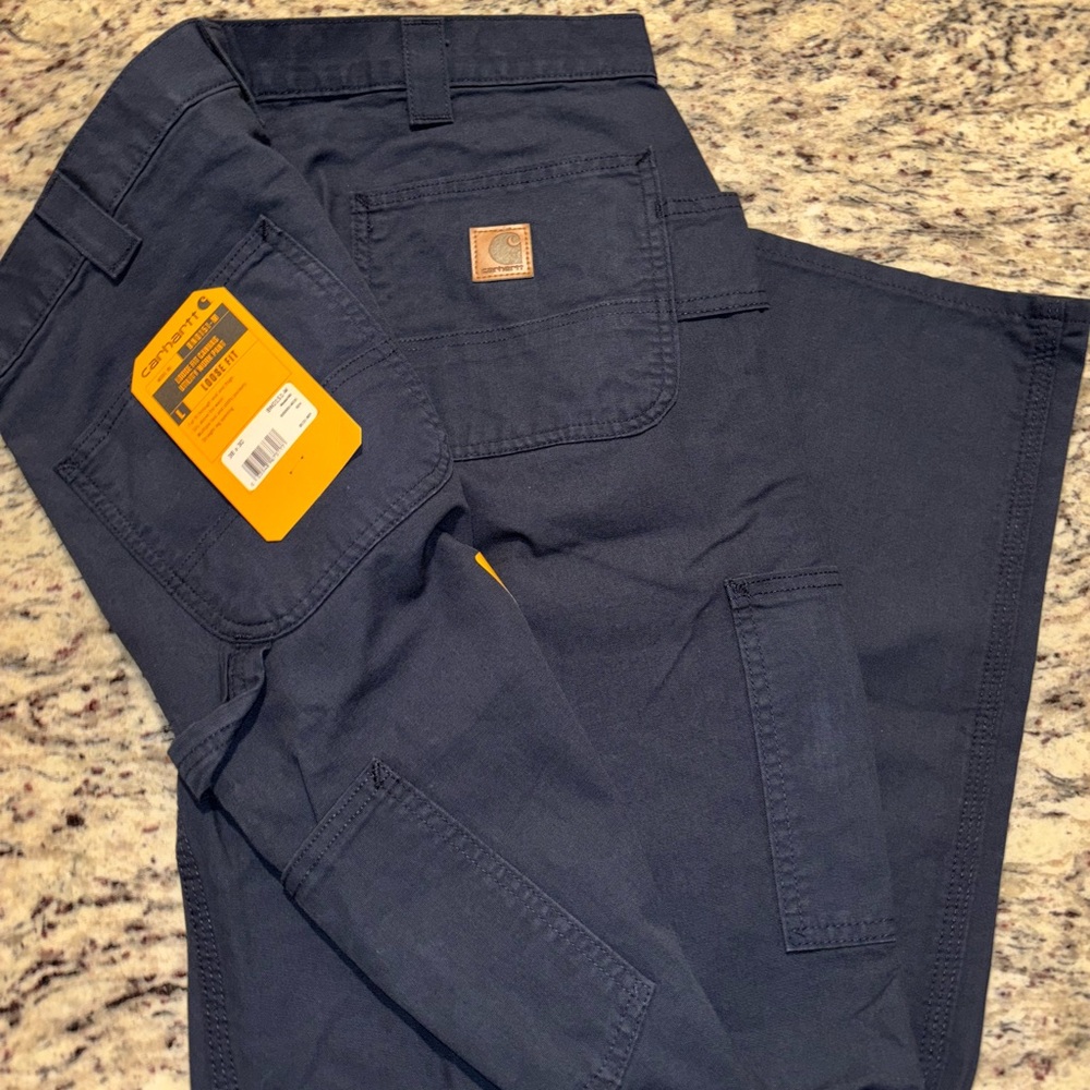 Carhartt Men's Dark Blue Cargo Pants